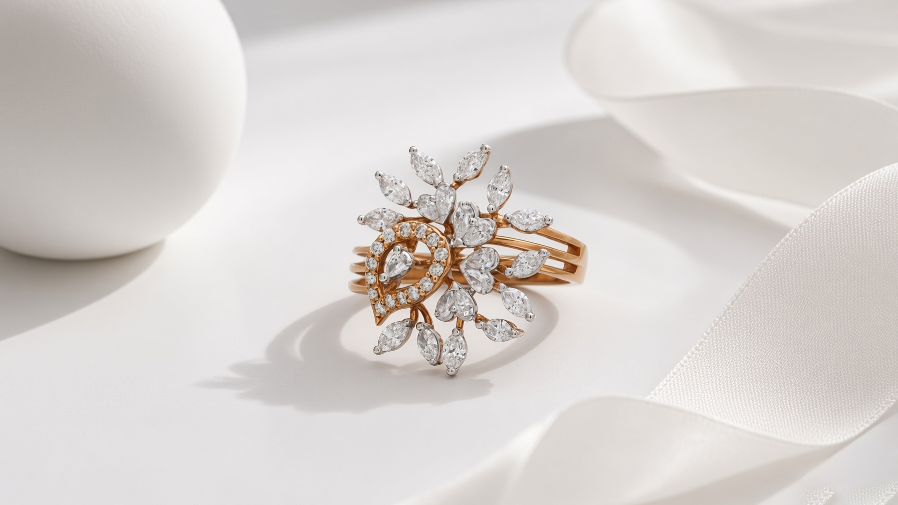 Patra Diamond Vine Ring
