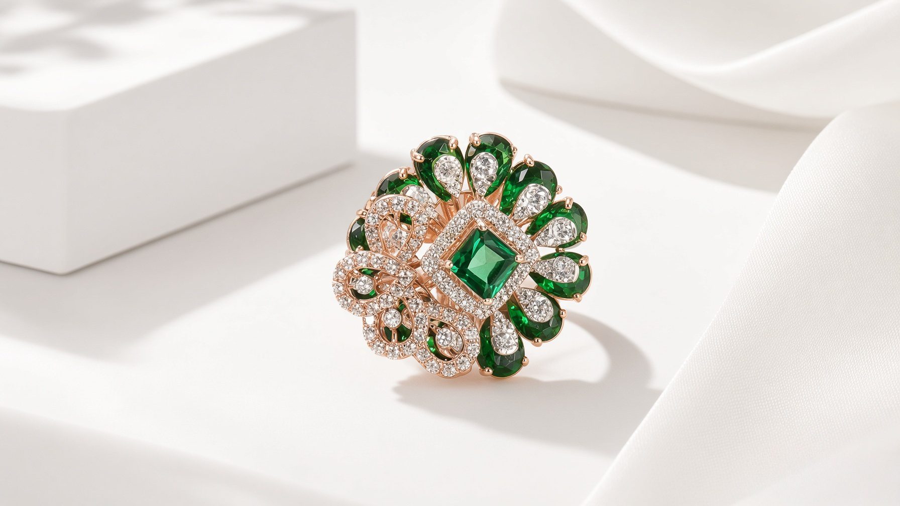 Zumurrud Emerald Ring